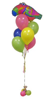  Ankara Akyurt iek yolla  Sevdiklerinize 17 adet uan balon demeti yollayin.