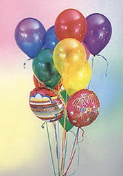  Ankara Akyurt iek online iek siparii  19 adet karisik renkte uan balon buketi